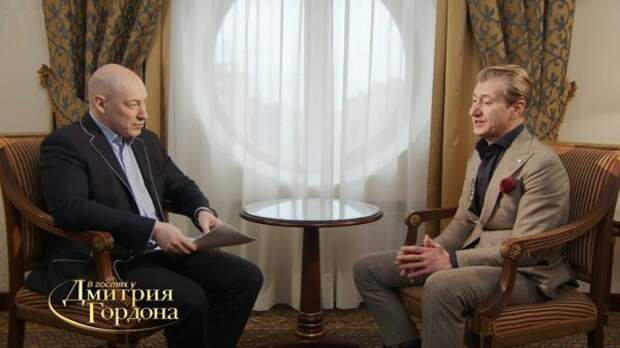 Юрий Никитин дал интервью Дмитрию Гордону