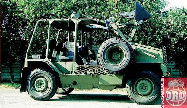 Ударный автомобильWasp (Оса) разработки ARMSCOR (ЮАР) и Vickers (Великобритания). Выпускается фирмой BAe Systems (ЮАР).