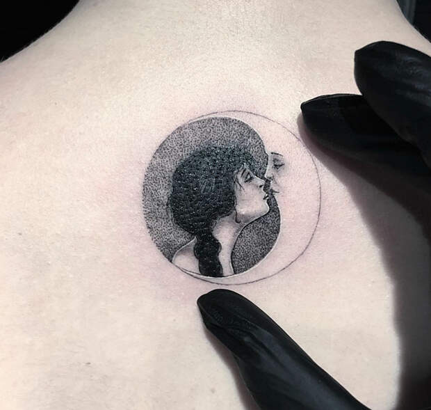 Miniature Circular Tattoo