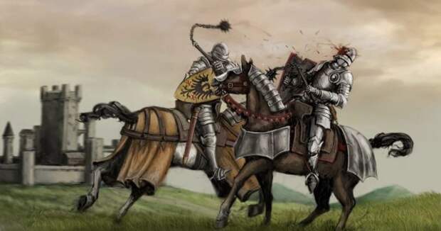 Моргенштерн — простое и жуткое оружие Средневековья