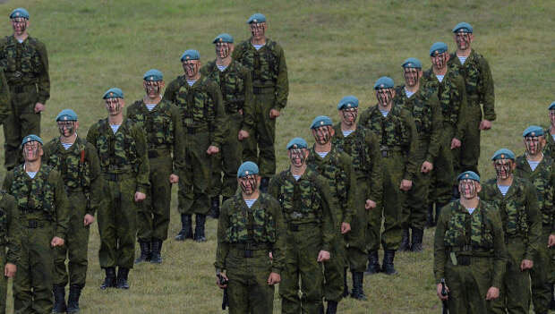 Военнослужащие воздушно-десантных войск. Архивное фото