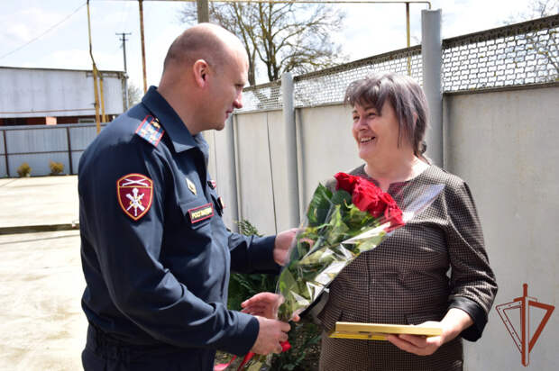 Руководитель территориального органа Росгвардии встретился с матерью участника СВО в Адыгее