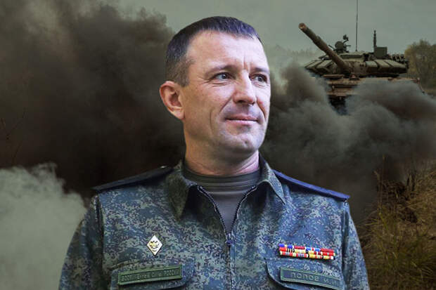 Экс-командующий армией ВС РФ Попов отреагировал на съемку в военном суде