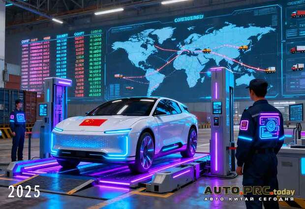 Экспорт автомобилей из Китая