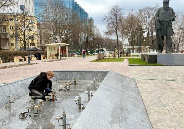 Все фонтаны в Туле должны быть запущены к 1 мая