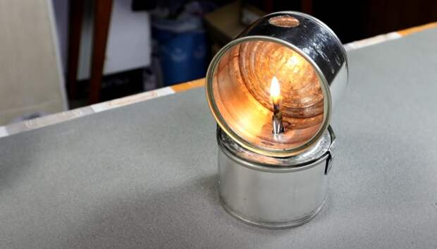 Как сделать настольный светильник из жестяных банок