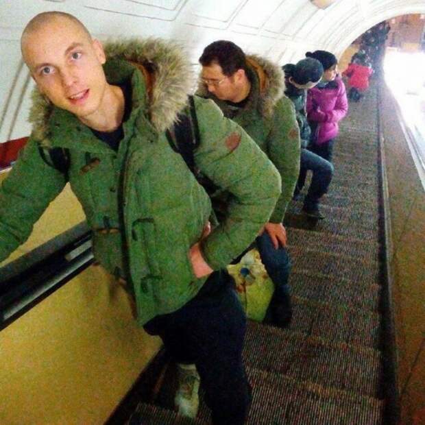 в одном магазине