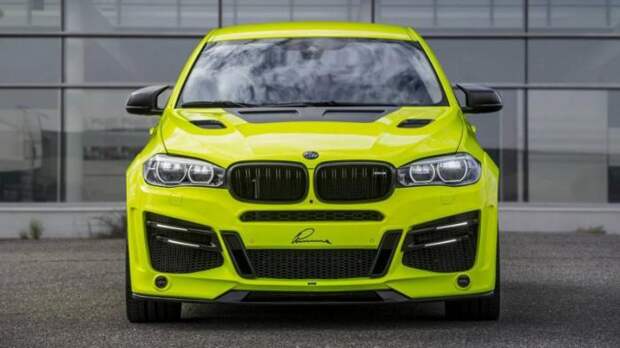 Сочный тюнинг BMW X6M от Lumma Design
