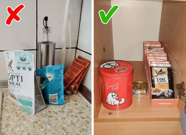 Вещи, которые внимательные хозяйки хранят по всем правилам