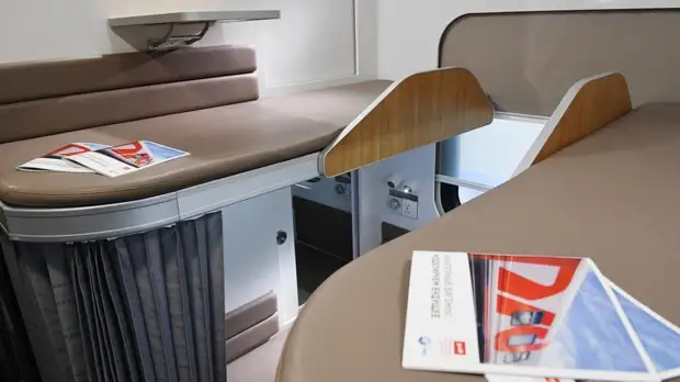 В РЖД представили прототип новой плацкарты