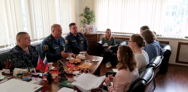 Пресс-завтрак. Фото: МЧС