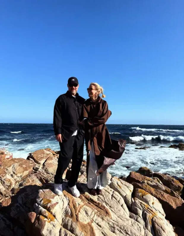 Елена Летучая с мужем