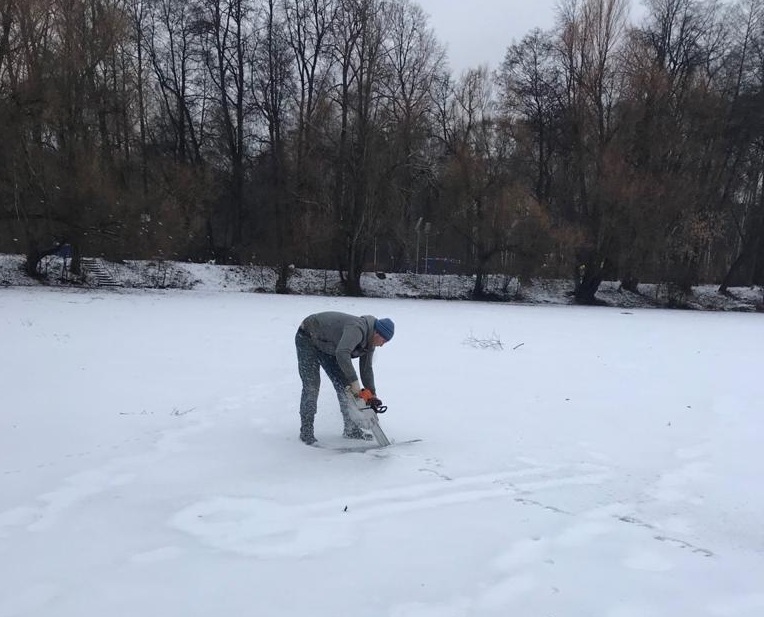 Аэрация водоемов. Фото: ГПБУ "Мосприрода"