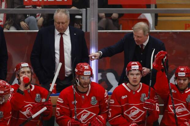 В «Спартаке» подтвердили: тренерский штаб изменится в новом сезоне КХЛ