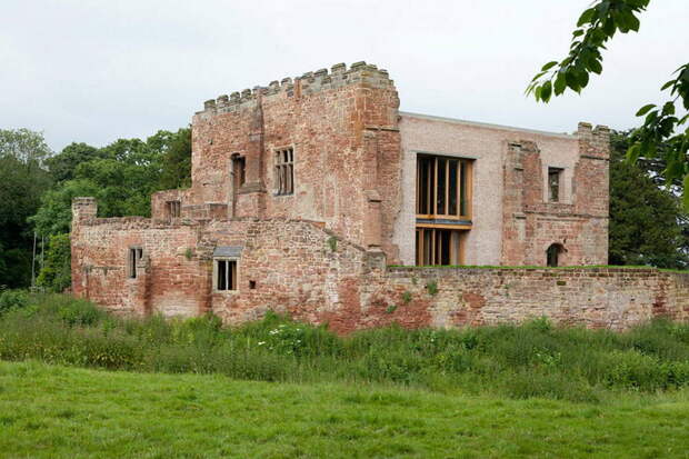 Превращение замка в Англии в современный жилой дом