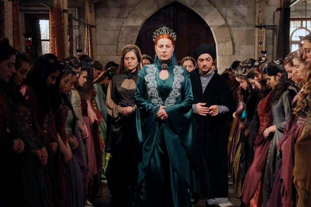 Кадр из сериала «Великолепный век» 