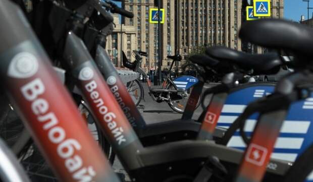 Около 20 тыс. поездок на велосипедах «Велобайк» совершили на Московском весеннем велофестивале