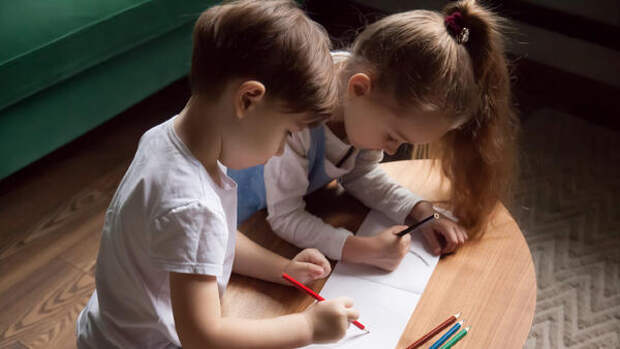 Простые рисунки для самых маленьких художников