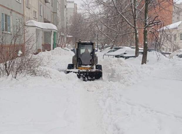 Тула вывезла за сутки 6760 кубометров снега