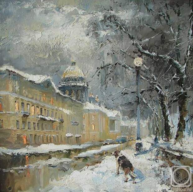 Зима, Петербург (Антонина Волкова 9.01.1951- 5.12.2014)