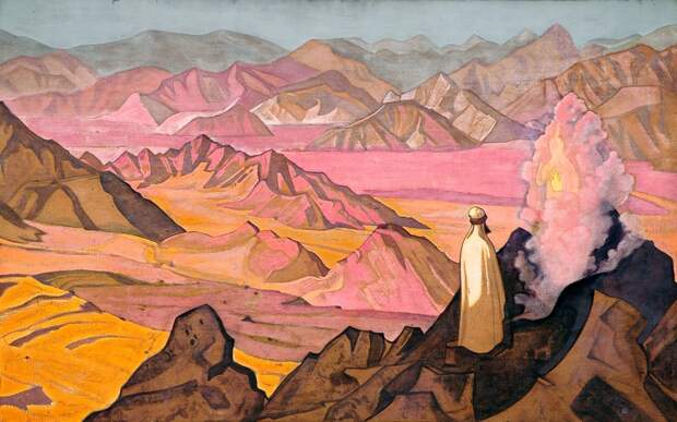 Н.К. Рерих.Моисей-Водитель серия _Знамена Востока_.1925-1926