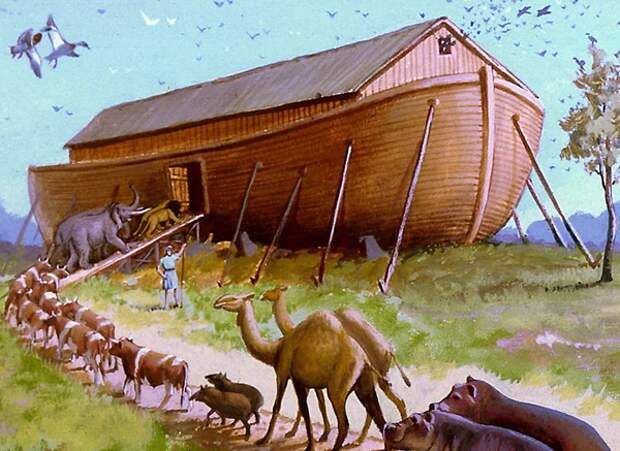 история Ноя повторяет историю Зиусуффы