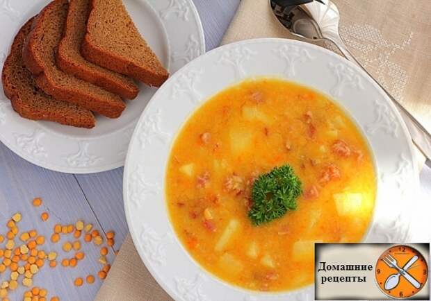 Гороховый суп с копченостями