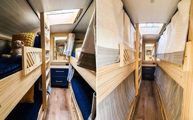 Как автобус, который стал домом для семьи из 6 человек, четырех кошек и собаки