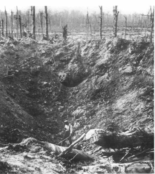 Последний окоп. Воронки от снарядов  в Первую мировую войну и их тактическое значение