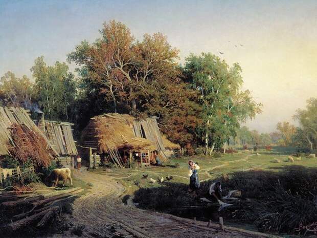 Русская деревня