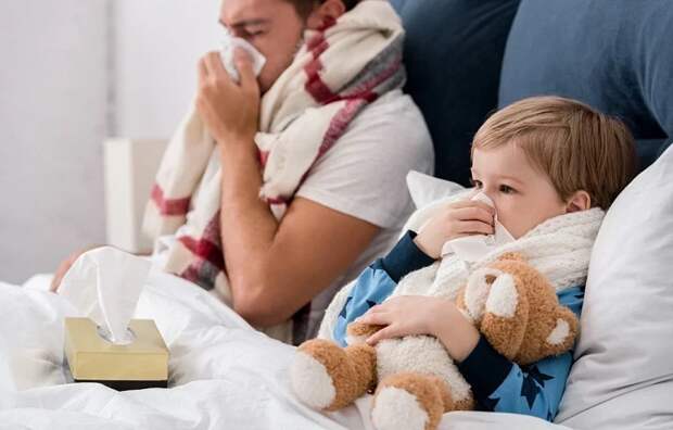 В Тульской области за неделю 4 288 человек заболели ОРВИ