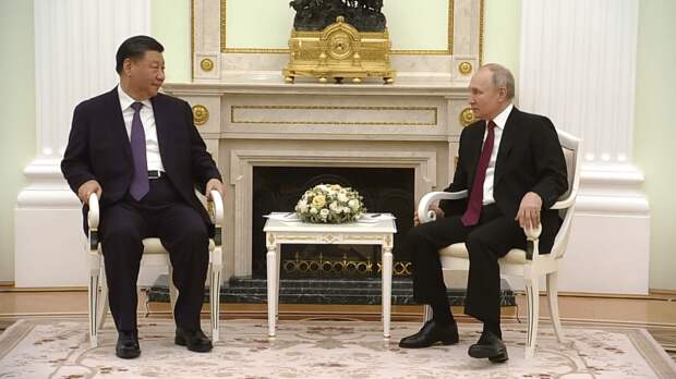 Встреча Путина и Си Цзиньпина, фото Tochka Zрения