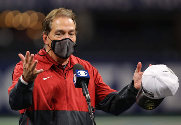 Alabama sports anchor Rick Karle slams colleague for referring to Nick Saban the wrong way.