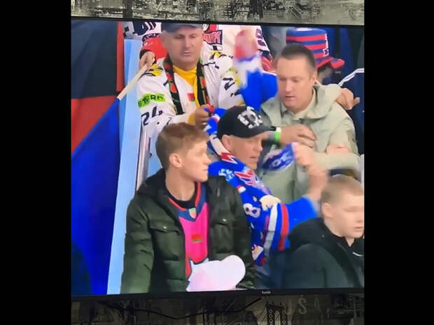 Видео: Болельщики ХК «Шахтёр» избили фаната «Славутича»