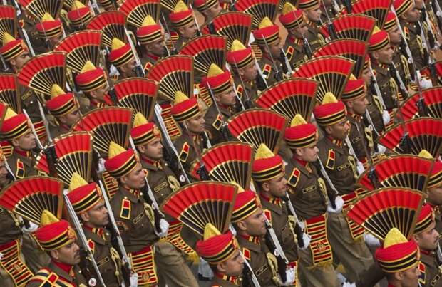 1. Парад в честь Дня республики армия, военные Индии, индия, парад, фото