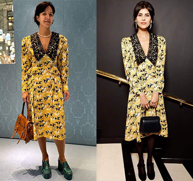 Битва платьев: Ксения Чилингарова против Надежды Оболенцевой