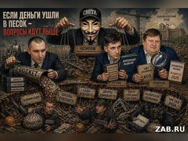 Если деньги ушли в песок, вопросы приходят не только к подрядчику. Время пришло и для Забайкалья