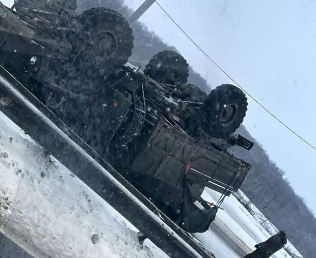 В Ефремовском районе опрокинулся очередной «перевертыш»