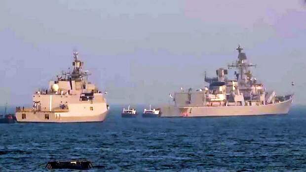 В Индии стартовали международные военно-морские учения с участием ВМФ РФ