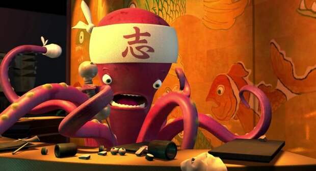 Источник: https://www.reddit.com/r/MovieDetails/comments/mn45ir/in_monsters_inc_2001_you_can_see_a_clown_fish_on/