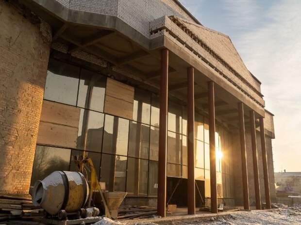 В Чите ускорят реконструкцию здания краевого драмтеатра