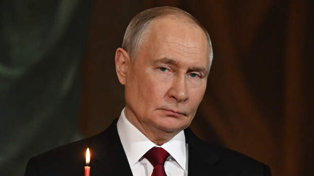 Путин поздравил православных христиан с Пасхой