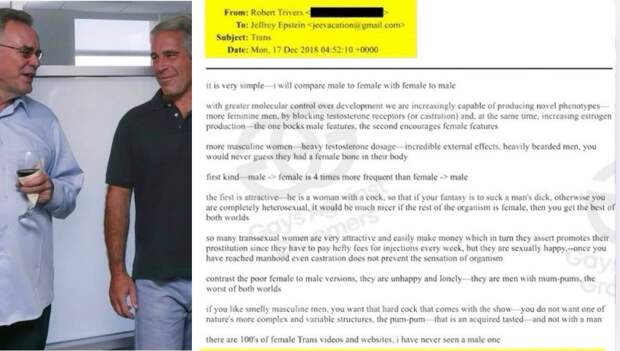 Джеффри Эпштейн, миллиардер-садист и педофил, обсуждал «сексуальные