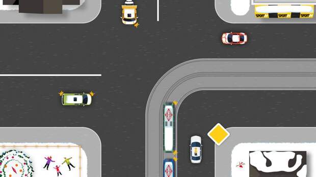 Этот вопрос экзамена по ПДД заставляет ошибаться половину водителей: разберитесь в сложной ситуации на перекрестке