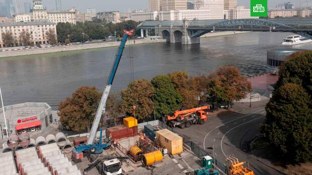 В Москве реконструировали два газопровода, проходящие под реками