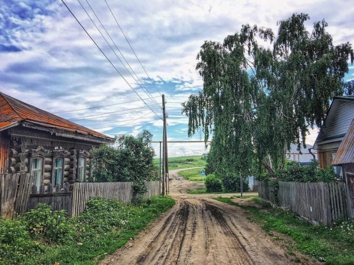 Русская деревня