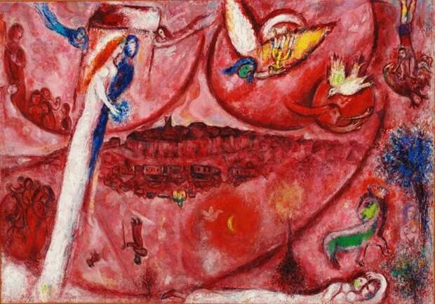 Песнь песней. 1960 г. Марк Шагал