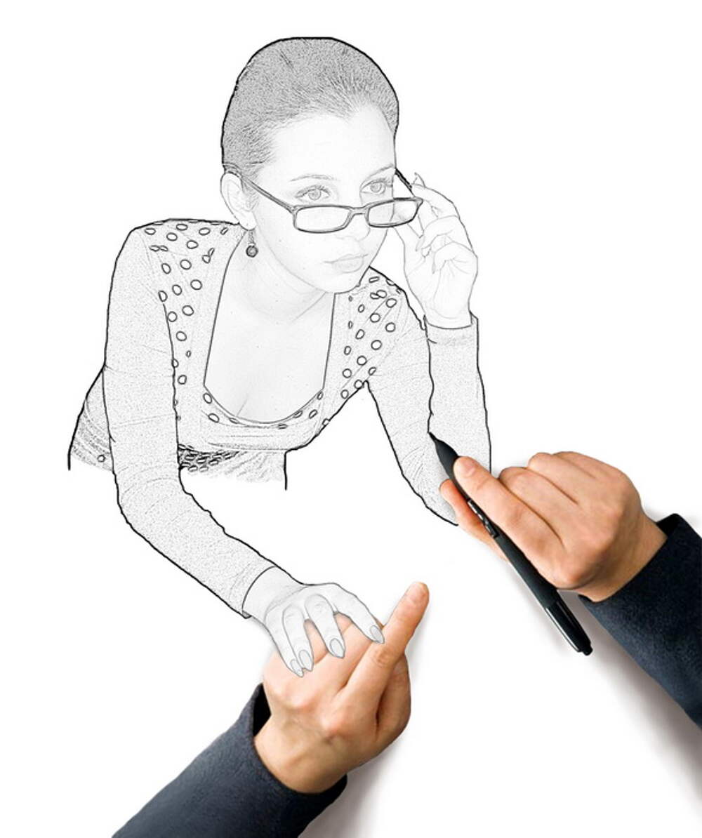 Художник гиф