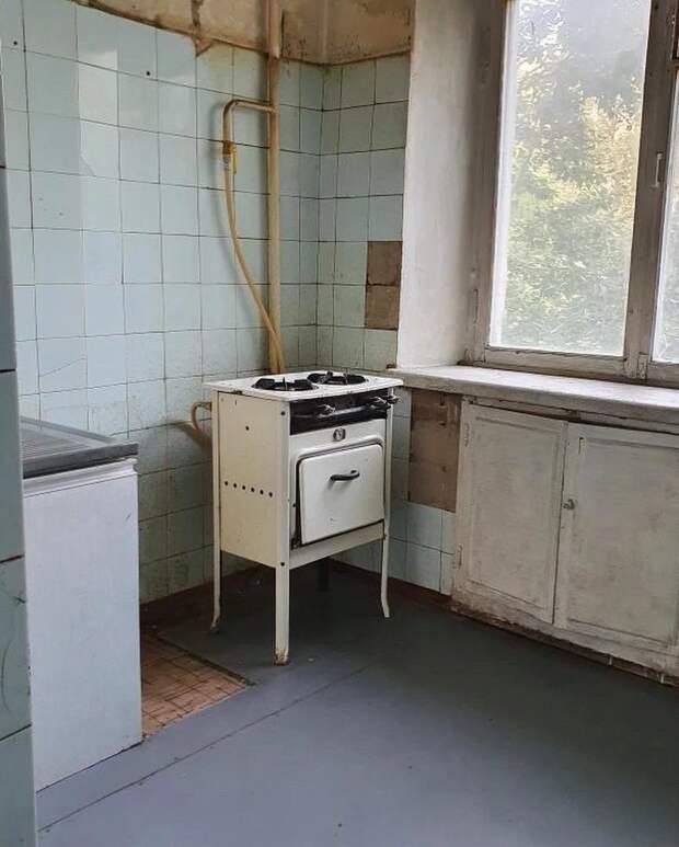 Капитальный ремонт кухни до начала