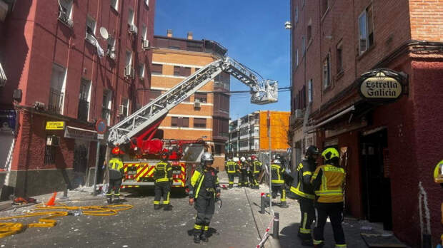 В кафе Мадрида 21 человек пострадал в результате взрыва